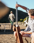 A man taking a Donkey Long Tong out of the Jack Sack.