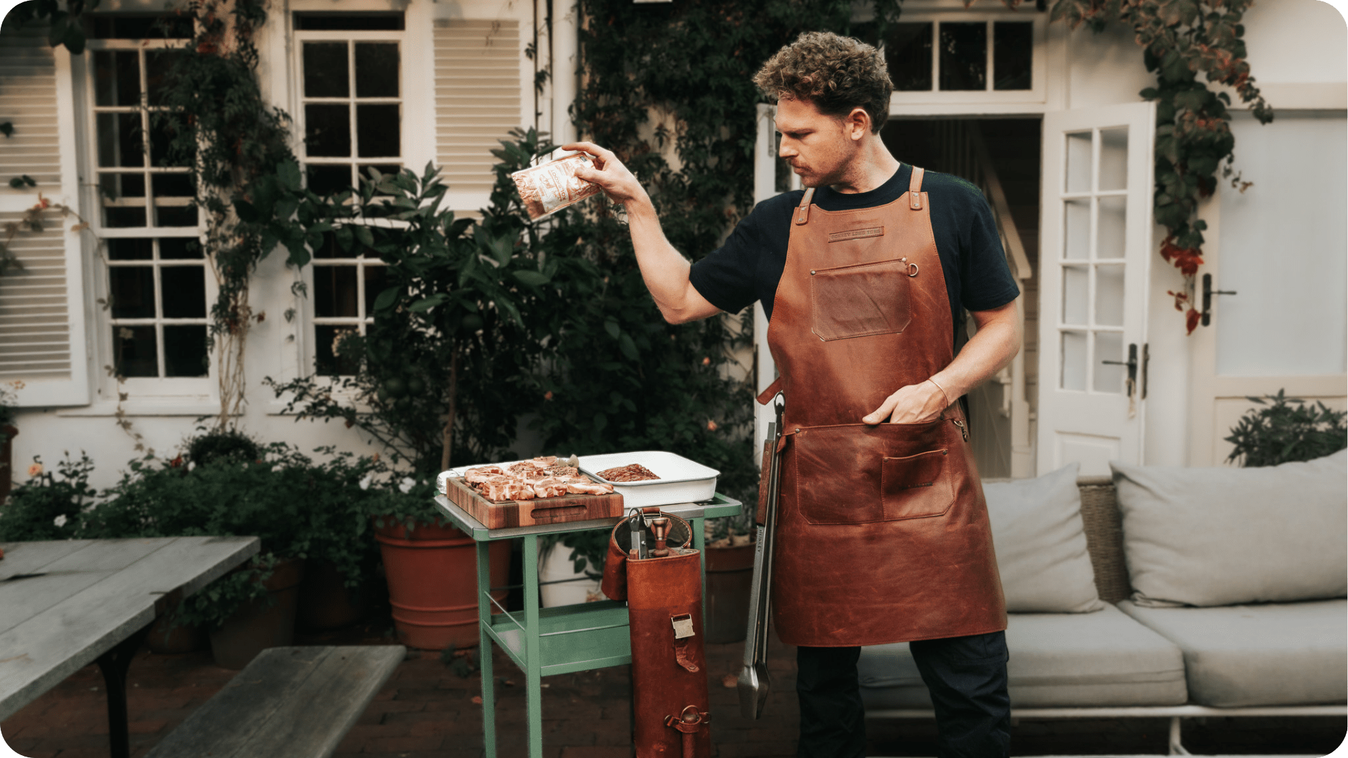 The Only Apron Built for the Fire