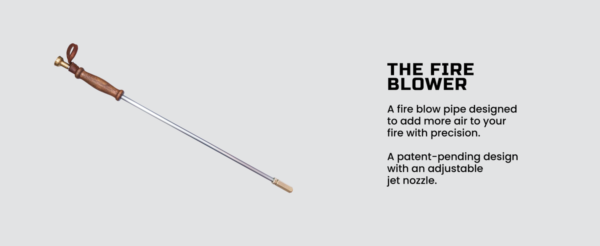 The Blower | Handmade Fire Tool | Donkey Long Tong