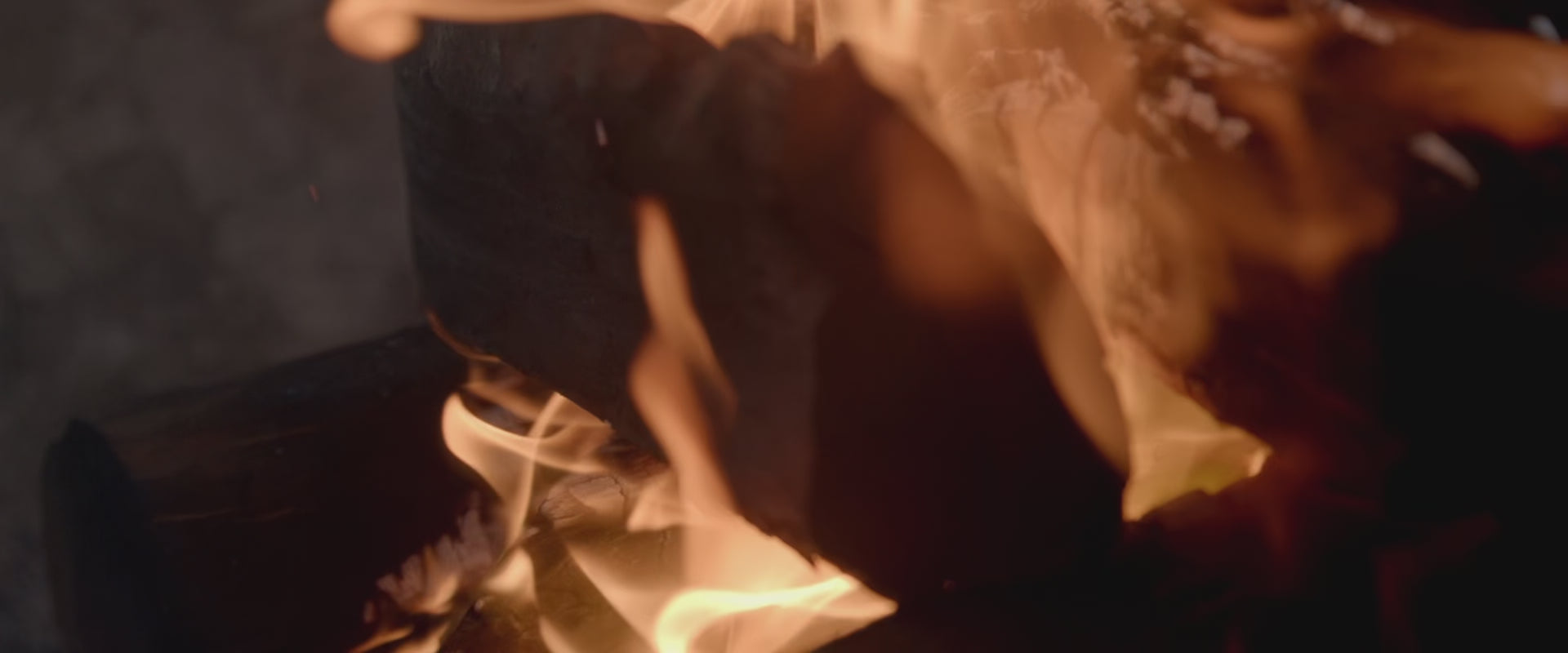 The Paddle fanning the flames of a fire